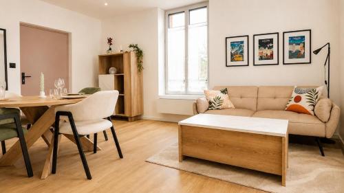 Logement cosy proche gare, parking privé, Wi-fi gratuit - Location saisonnière - Châlons-en-Champagne