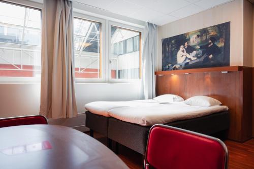Chambre avec 2 lits