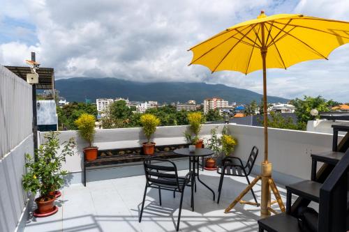 Uitzicht, Nature's Heaven Hostel in Chang Phuak