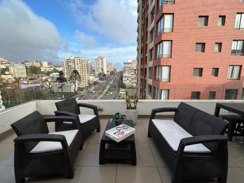 La mejor terraza en el centro de Viña del Mar, cerca de todo