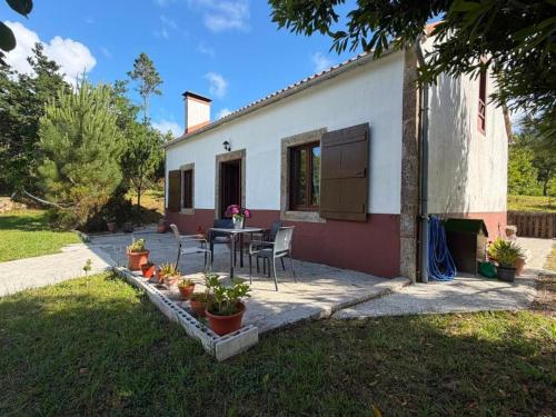 Balkons/terase, Casa, al lado de las playas in Frixe