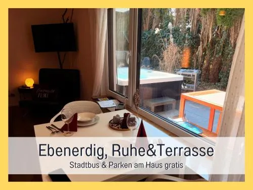 ROSMARIN - Kuschelige Fewo - Romantik & Entspannung im Whirlpool auf privater Terrasse, Ruhe & Hund willkommen - by FerienWohnenAmSee - in Überlingen, Deutschland