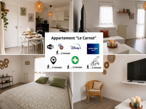 Charmant appartement cosy et paisible proche Paris - métro à 2min - Location saisonnière - Romainville