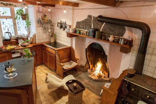 virtuve, Bed and Breakfast da Toldo in Onsernone