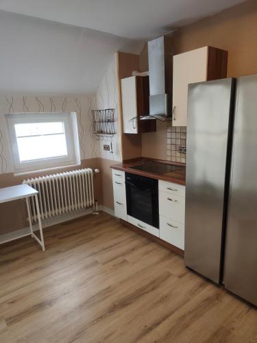 köök, Gästehaus Atrico HS 67, WG 1 (Gastehaus Atrico HS 67, WG 1) in Surwold