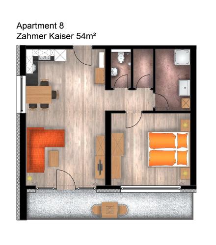 One-Bedroom Apartment (2 Adults)