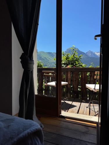 Kilátás, Auberge de la Foret in Le Bourg-d'Oisans