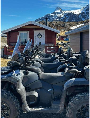 Isi4u apartments, snowmobile and dogsled in Sisimiut