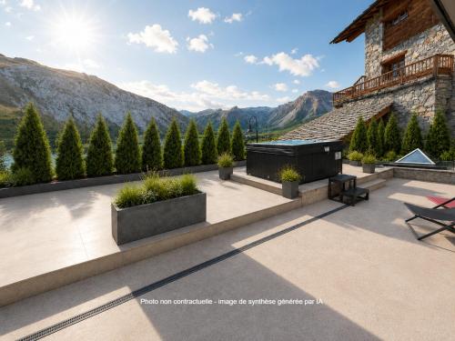 Létesítmények, Chalet Ancolie in Tignes Le Lac