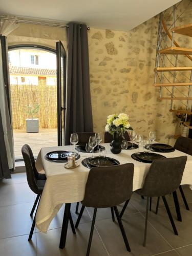 Iekārtas, Maison élégante 100m2, jacuzzi privatif et jardin (Maison elegante 100m2, jacuzzi privatif et jardin) in Arbanats