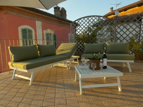 Varanda/terraço, La terrazza di Maria in Vaglio Serra