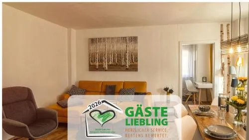 Kunstvoll - individuelle 4-Zimmer Ferienwohnung mit Balkon in Meißen in Meißen, Deutschland