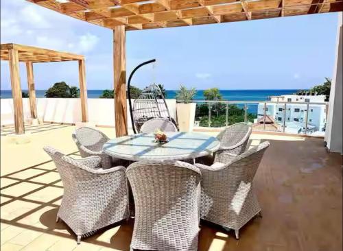 Penthouse A5 Vista Al Mar A 1 min de La Playa in Rio San Juan