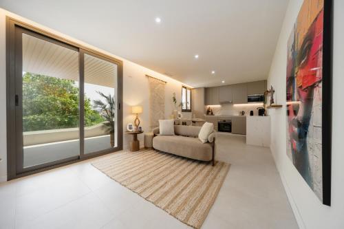 Modern apartment with large terrace and gym