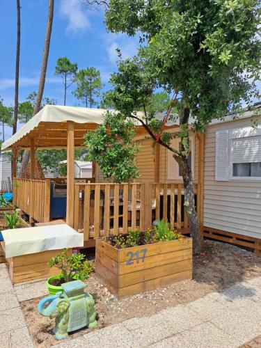 Lacanau Océan Mobile Home Camping Les Jardins du Littoral