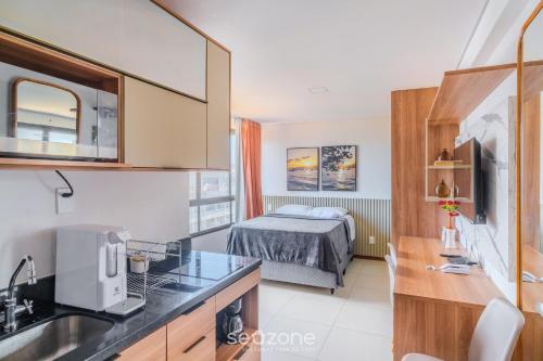 Létesítmények, Studio Moderno a 220m da Praia do Farol BPM1309 in Barra