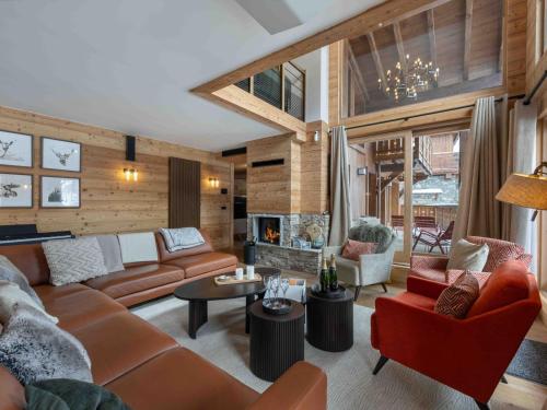 Chalet haut de gamme proche pistes - 12 pers. - FR-1-902-15