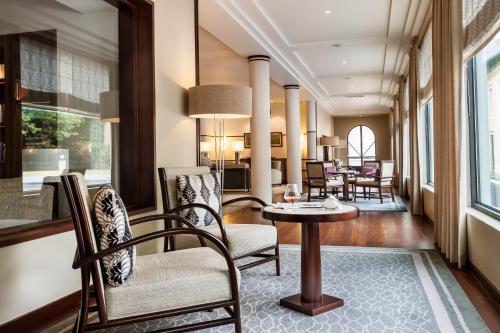 共用Lounge/電視區, 特拉諾斯花園酒店 (Terra Nostra Garden Hotel) in 拉戈阿達斯福爾娜斯