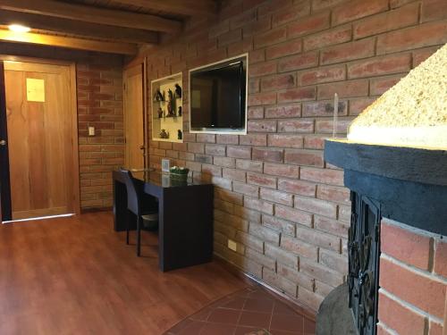 sala de TV, Puertolago Country Inn & Resort in Otavalo