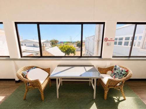 Közös társalgó / TV, Geraldton Shoreline Lodge in Geraldton