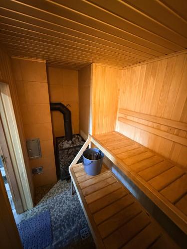 Sauna, Laukakmeņu oāze - holiday house with sauna and hot tub (Laukakmenu oaze - holiday house with sauna and hot tub) in Tīnūži