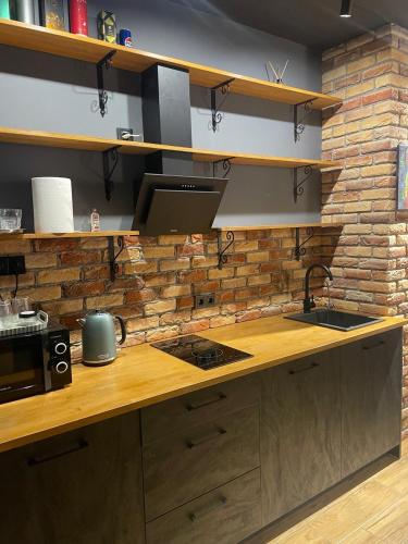 virtuve, Loft - 1 поверх in Lisky