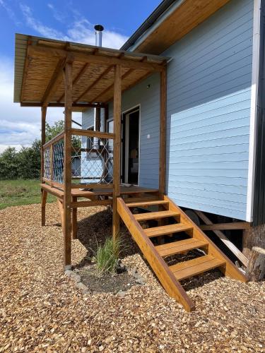 A szálláshely kívülről, Tiny house U Dlouháče (Tiny house U Dlouhace) in Ploskovice