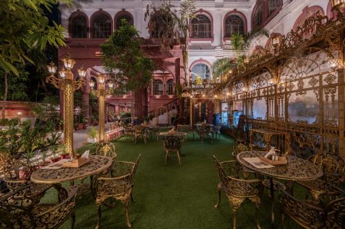 Restaurant, WelcomHeritage Kurki Palace in Jaipur