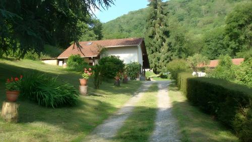 Viesnīcas āriene, Gite des Carcis in Ganac