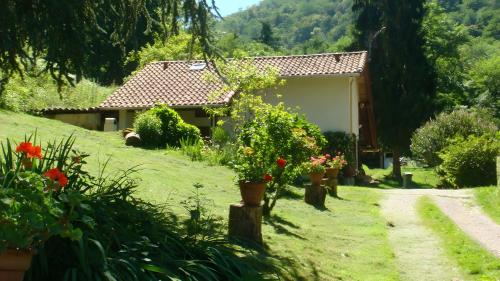Viesnīcas āriene, Gite des Carcis in Ganac