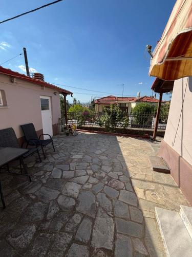 Balcony/terrace, Maron's Hearth, Central residence in Maronia in Maronia