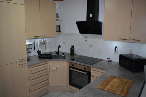 Kuchnia, Familienfreundliche Ferienwohnung in Grasellenbach