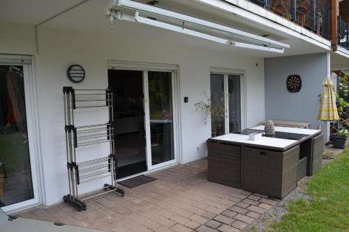 balkon/taras, Familienfreundliche Ferienwohnung in Grasellenbach
