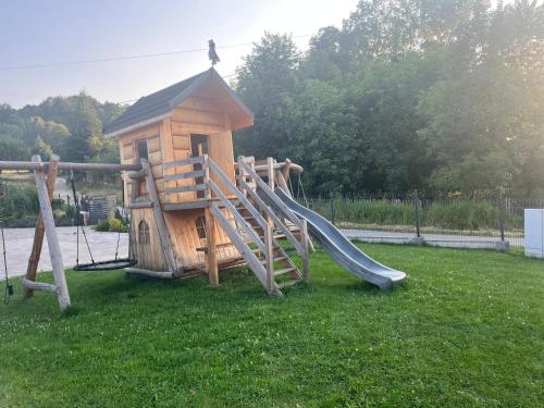 Beczka Bimbru - Góralskie domki do wynajęcia (Beczka Bimbru - Goralskie domki do wynajecia) in Cisiec