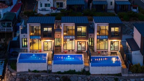 Exterior view, Namhae GLAD810 Spa Pool Villa in Namhae-gun