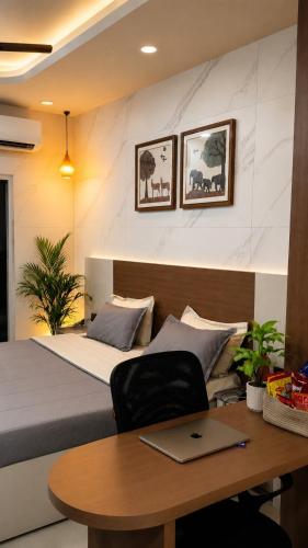 1 bhk near baani square sec 49 in Badshahpur