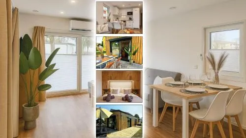 Neues & modernes Tiny House - Gemütlich & privat - Mit Klimaanlage & Terrasse! in Hessisch Lichtenau, Deutschland