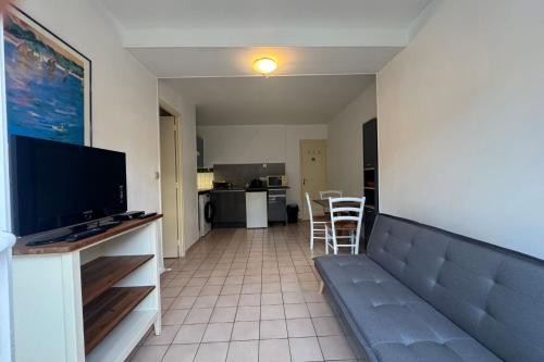 Appartement en rez-de-jardin plage à pied