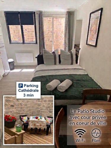 Le Patio Studio avec cour privée en cœur de ville