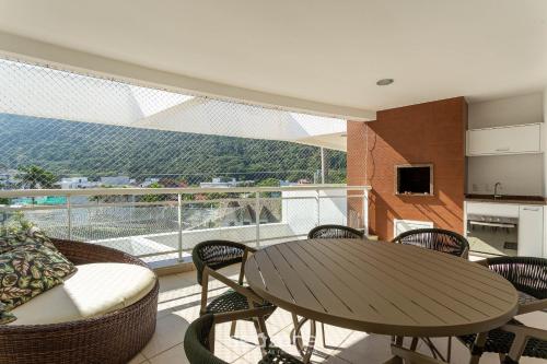 設施, Apto em resort a 200m da praia Floripa-SC MHE213 in 蓬塔卡納斯