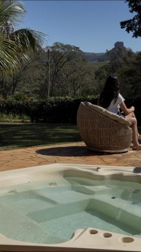 Chácara com Piscina, Hidro, Campo de futebol, Beach Tennis, Sinuca e Churrasqueira (Chacara com Piscina, Hidro, Campo de futebol, Beach Tennis, Sinuca e Churrasqueira) in Analandia