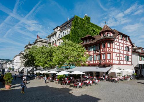 Hotel Rebstock in Luzern, Schweiz
