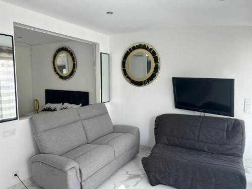 Appartement Cannes 34 m², climatisation