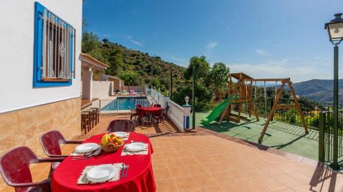 Erkély/terasz, Casa Olivares Altos Sayalonga by Ruralidays in Sayalonga