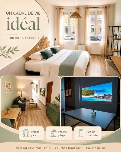 L'écrin Urbain - 1 chambre - RDC