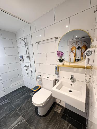 Bathroom, Space Hotel @ KL Sentral in Kuala Lumpur