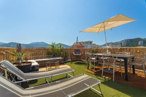 Lou Cigaloun - Rooftop panoramique près des plages - Location saisonnière - Marseille