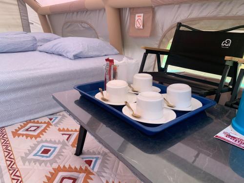 bucătărie, Riverside Glamping Resort Kanchanaburi in Lat Ya
