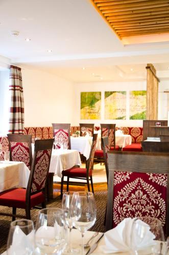ห้องอาหาร, Hotel Tannenhof in เอเบเนอ