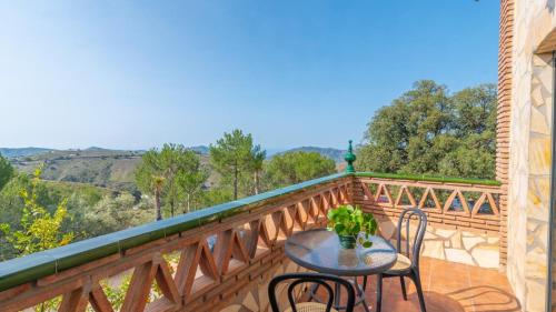 Erkély/terasz, Villa Paraiso Andaluz Sedella by Ruralidays in Sedella